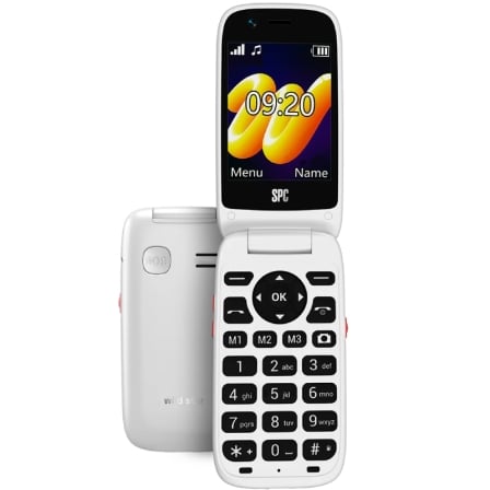 Teléfono Móvil SPC WILD Star para Niños/ 4G/ Blanco | TecnoSoft art spc tel20wild20star204g20wh 1