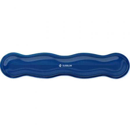 Reposamuñecas Subblim Ergo Cristal Flex/ Azul Oscuro | TecnoSoft art sub alf ergo c flex keyb bl 1