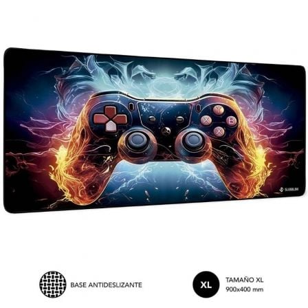 Alfombrilla Subblim GameCore XL Mouse Pad/ 900 x 400 x 3 mm | TecnoSoft art sub alf20mp 01puw08 1
