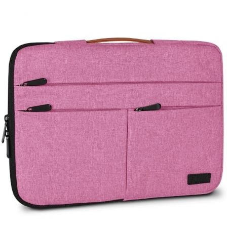 Funda Subblim Air Padding 360 Sleeve para Portátiles hasta 15.6″/ Rosa | TecnoSoft art sub funda ap360 15 pk 1