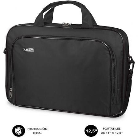 Maletín Subblim Oxford para Portátiles hasta 12.5″/ Negro | TecnoSoft art sub mal lb 1olb001 1