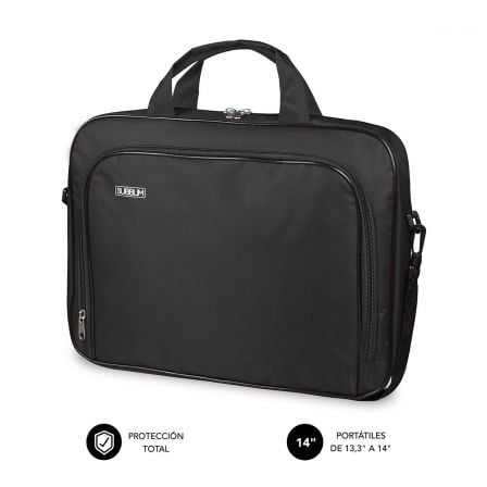 Maletín Subblim Oxford para Portátiles hasta 14″/ Negro | TecnoSoft art sub mal20lb 1olb030 1