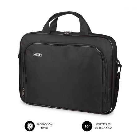 Maletín Subblim Oxford para Portátiles hasta 16″/ Negro | TecnoSoft art sub mal20lb 1olb050 1