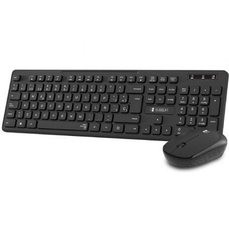 Teclado y Ratón Inalámbrico Subblim Combo Business Slim CSSW10 | TecnoSoft art sub tec20combo20bus20slim20inal 1