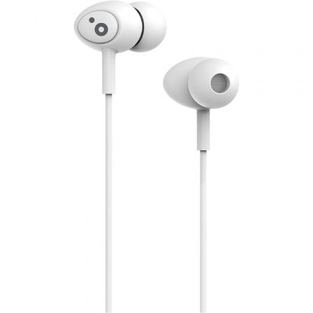 Auriculares Intrauditivos Sunstech Pops/ con Micrófono/ Jack 3.5/ Blancos | TecnoSoft art sun aur20popswt 1