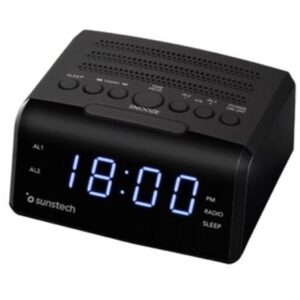 Despertador Sunstech FRD35U/ Radio FM | TecnoSoft art sun des20frd35u20bk 1