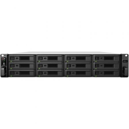 NAS Synology RackStation RS3621XS+/ 12 Bahía 3.5″- 2.5″/ 8GB DDR4/ Formato Rack | TecnoSoft art syn nas20rs3621xs20plus 1