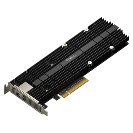 Tarjeta de Red PCI Express-Socket SSD M.2 Synology E10M20-T1/ 10Gbps/ 2 Ranuras SSD | TecnoSoft art syn ta e10m20 t1 1