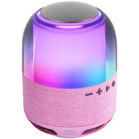 Altavoz con Bluetooth Mars Gaming MS-FLOW/ 15W/ 1.0/ Rosa | TecnoSoft art tac alt20ms flow20pk 1