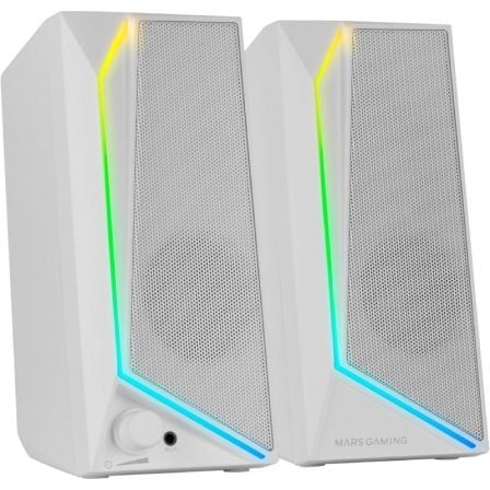 Altavoces Mars Gaming MS72/ 15W/ 2.0/ Blancos | TecnoSoft art tac alt20ms7220wh 1