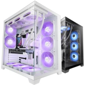 Caja Gaming Semitorre Mars Gaming MCVPRO/ Blanca | TecnoSoft art tac caja20mcvpro20wh 1