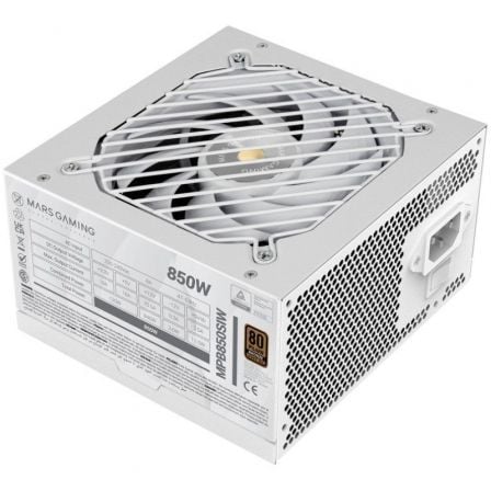Fuente de Alimentación Mars Gaming MPB850SI/ 850W/ Ventilador 12cm/ 80 Plus Bronze | TecnoSoft art tac fuente mpb850si wh 1