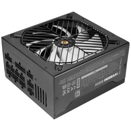 Fuente de Alimentación Tacens 1VV800M/ 800W/ Ventilador 14cm/ ATX 3.1/ PCIe 5.1/ 80 Plus Silver | TecnoSoft art tac fuente201vv800m 1