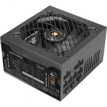 Fuente de Alimentación Mars Gaming MPB750SIM/ 750W/ Ventilador 14cm/ 80 Plus Bronze | TecnoSoft art tac fuente20mpb750sim20bk 1