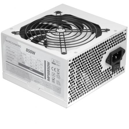 Fuente de Alimentación Mars Gaming MPIII850W/ 850W/ Ventilador 12cm | TecnoSoft art tac fuente20mpiii850w 1