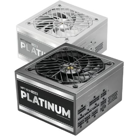 Fuente de Alimentación Mars Gaming MPT1000/ 1000W/ Ventilador 12cm/ ATX 3.1/ PCIe 5.1/ 80 Plus Platinum/ Negra | TecnoSoft art tac fuente20mpt100020bk 1