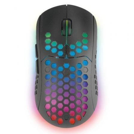 Ratón Gaming Inalámbrico Mars Gaming MMW3/ Batería recargable/ Hasta 3200 DPI | TecnoSoft art tac mou20mmw320bk 1