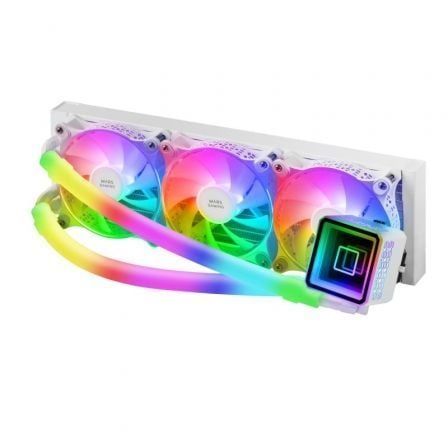 Sistema de Refrigeración Líquida Mars Gaming ML-ULTRA360/ Blanco | TecnoSoft art tac ref20ml ultra36020wh 1