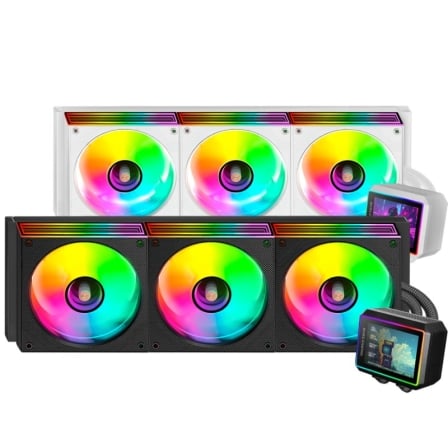 Sistema de Refrigeración Líquida Mars Gaming ML-VISIONII360/ Negro | TecnoSoft art tac ref20ml visionii36020bk 1