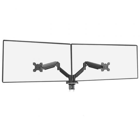 Soporte de Mesa para 2 Monitores Mars Gaming MARM-PRO2/ Giratorio/ Inclinable/ Rotatorio/ hasta 10kg | TecnoSoft art tac soporte20marm pro220bk 1