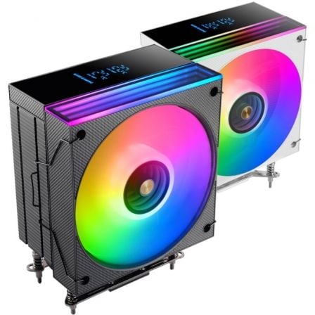 Ventilador con Disipador Mars Gaming MCPU-LCD/ 12cm | TecnoSoft art tac ven20mcpu lcd20bk 1