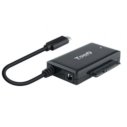 Adaptador para Discos Duros 2.5″/3.5″ TooQ TQHDA-02C/ USB Tipo-C Macho – SATA | TecnoSoft art too adp20tqhda 02c 1