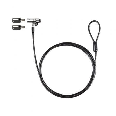 Cable de Seguridad Tipo NANO para Portátiles TooQ TQCLKC0045-G/ 1.5m | TecnoSoft art too cab20seg20tqclkc0045 g 1