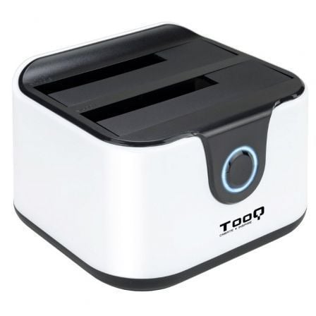 Docking Station para Discos Duros TooQ TQDS-802BW | TecnoSoft art too dock20tqds 802bw 1