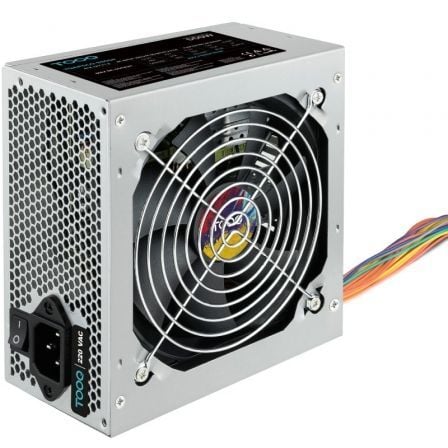 Fuente de Alimentación TooQ TQAPOLO-550SP/ 550W/ Ventilador 12cm | TecnoSoft art too fuente20tqapolo 550sp 1