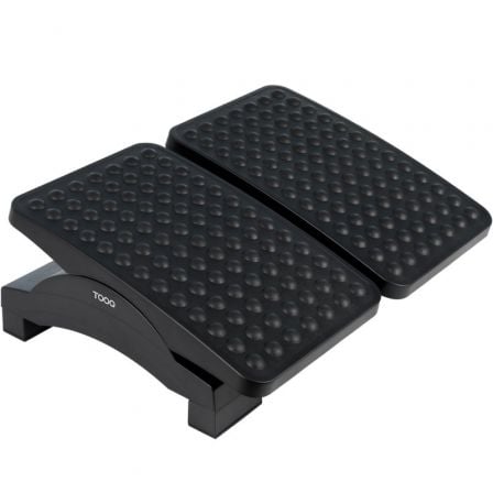 Reposapiés Ajustable/ Inclinable TooQ TQFR0604-B/ 430 x 320 x 105-130 mm | TecnoSoft art too reposapies20tqfr0604 b 1