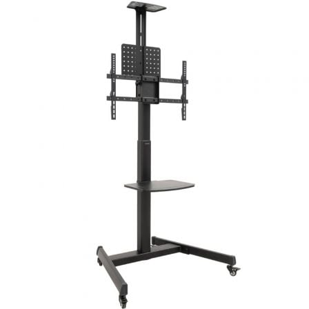 Soporte de Suelo Inclinable con Ruedas TooQ FS1184M-B para TV de 35-70″/ hasta 70kg | TecnoSoft art too soporte20fs1184m b 1