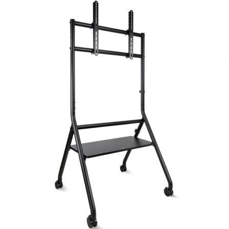 Soporte de Suelo con Ruedas Nivelable TooQ iDREAMS FS20206M-B para TV de 37-86″/ hasta 80kg | TecnoSoft art too soporte20fs20206m b 1