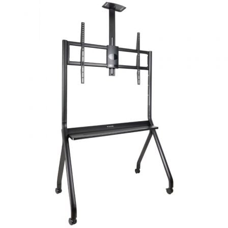 Soporte de Suelo con Ruedas TooQ FS20208M-B para TV de 55-100″/ hasta 120kg | TecnoSoft art too soporte20fs20208m b 1