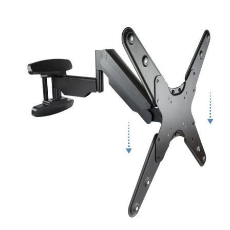 Soporte de Pared Giratorio/ Inclinable/ Nivelable TooQ LP2355TN-B para TV de 23-55″/ hasta 30kg | TecnoSoft art too soporte20lp2355tn b 1