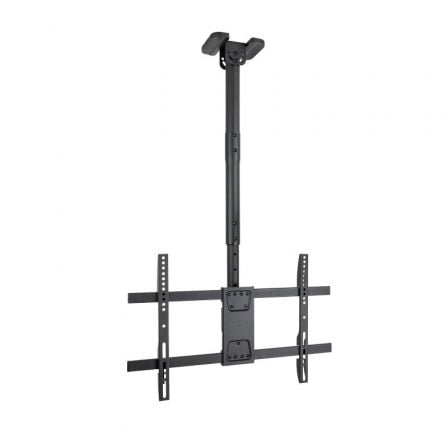 Soporte de Techo Giratorio/ Inclinable/ Nivelable TooQ LPCE1186TSLI-B para TV de 43-86″/ hasta 60kg | TecnoSoft art too soporte20lpce1186tsli b 1