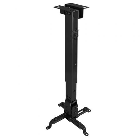 Soporte de Techo para Proyector TooQ PJ2012T-B/ Inclinable/ hasta 20kg | TecnoSoft art too soporte20pj2012t b 1