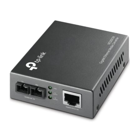 Conversor de Medios Gigabit TP-Link MC200CM V2/ 1 Puerto/ RJ-45 10/100/1000 | TecnoSoft art tpl conversor20mc200cm20v2 1