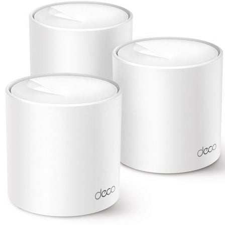 Sistema Mesh TP-Link Deco X10 1500Mbps/ 2.4GHz 5GHz/ Pack de 3 | TecnoSoft art tpl mesh20deco20x10203u 1
