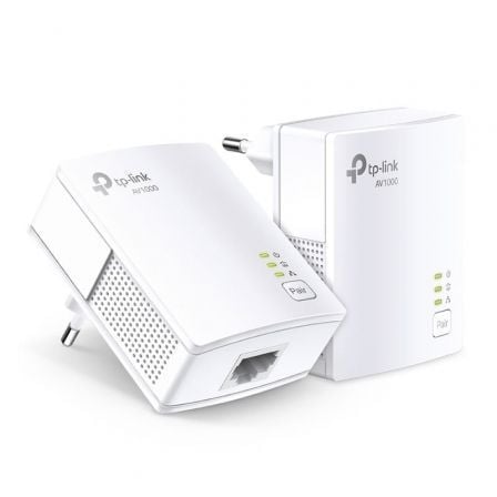 Adaptador Powerline TP-Link TL-PA7017 KIT 1000Mbps/ Alcance 300m/ Pack de 2 | TecnoSoft art tpl plc20tl pa701720kit 1
