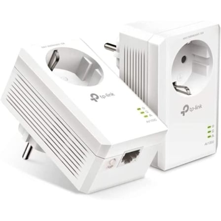 Adaptador Powerline TP-Link TL-PA7017P KIT AV1000 1000Mbps/ Alcance 300m/ Pack de 2 | TecnoSoft art tpl plc20tl pa7017p20kit20v2 1