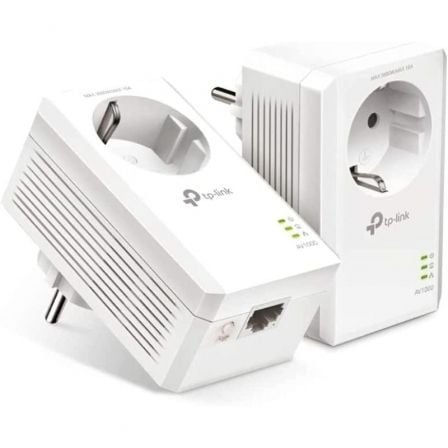Adaptador Powerline TP-Link TL-PA7017P KIT AV1000 1000Mbps/ Alcance 300m/ Pack de 2 | TecnoSoft art tpl plc20tl pa7017p20kit 1