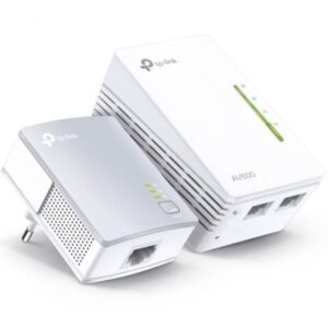 Adaptador Powerline TP-Link TL-WPA4221 KIT 600Mbps/ Alcance 300m/ Pack de 2 | TecnoSoft art tpl plc20wpa4221kit 1