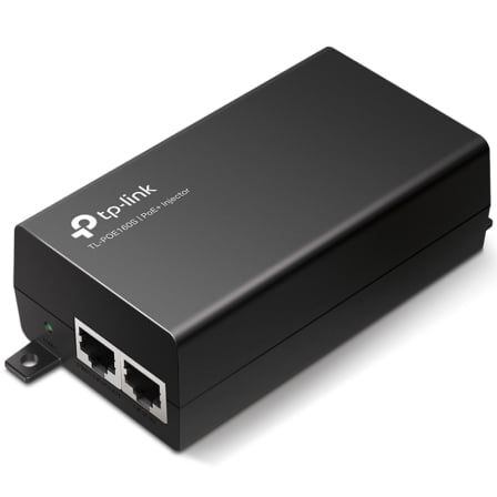 Inyector PoE+ TP-Link POE160S/ 802.3af/at/ 2 Puertos RJ45 | TecnoSoft art tpl poe20poe160s 1