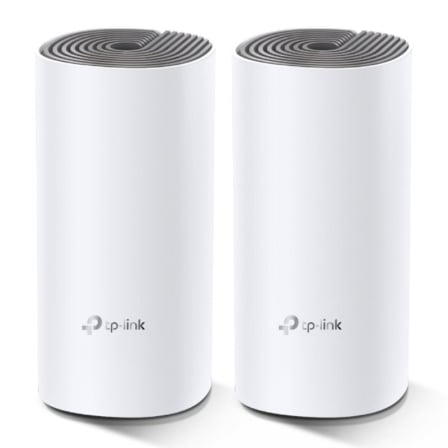 Sistema Mesh TP-Link Deco E4 1200Mbps/ 2.4GHz 5GHz/ Pack de 2 | TecnoSoft art tpl punto deco e4 2u v2 1