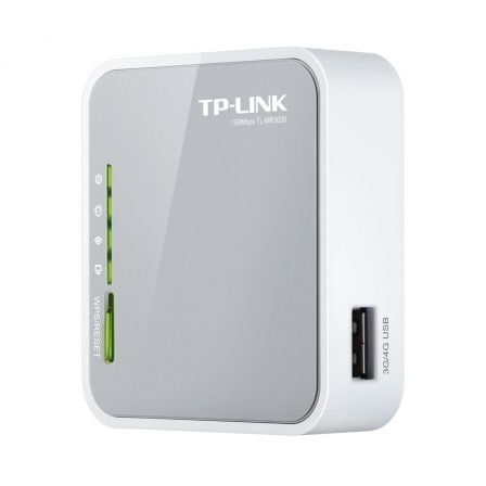 Router Inalámbrico 3G TP-Link TL-MR3020 150Mbps/ 2.4GHz/ 1 Antena/ WiFi 802.11n/g/b | TecnoSoft art tpl rou20300n203g20portatil 1