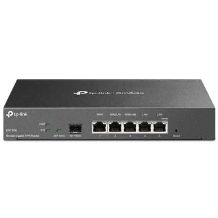 Router VPN TP-Link Omada TL-ER7206/ 5 Puertos Multi-WAN | TecnoSoft art tpl rou20tl er720620v2 1