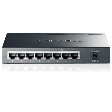 Switch TP-Link TL-SG1008P 8 Puertos/ RJ-45 10/100/1000 PoE | TecnoSoft art tpl switch tl sg1008p 1