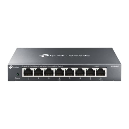 Switch TP-Link TL-RP108GE 8 Puertos/ RJ-45 10/100/1000 PoE | TecnoSoft art tpl switch20tl rp108ge20v2 1