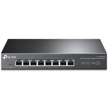 Switch TP-Link TL-SG108-M2 8 Puertos/ RJ-45/ 2.5Gbps | TecnoSoft art tpl switch20tl sg108 m220v2 1