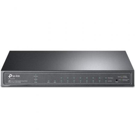 Switch TP-Link Smart Gigabit TL-SG2210P 10 Puertos/ RJ-45 10/100/1000 PoE/ SFP | TecnoSoft art tpl switch20tl sg2210p 1